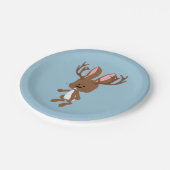 Cute Jackalope Papieren Bordje (Gekanteld)