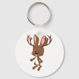 Cute Jackalope Sleutelhanger