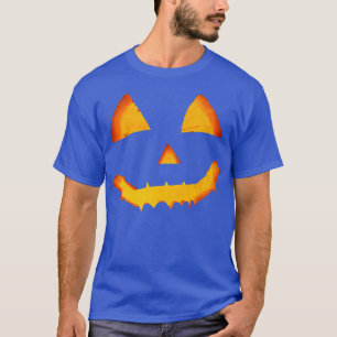 Cute JackOLantern Autumn Face Halloween Party T-shirt