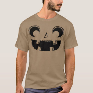 Cute JackOLantern Halloween Pumpkin Face for Kids T-shirt