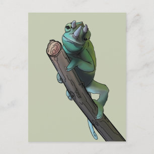Cute Jackson's Chameleon Briefkaart