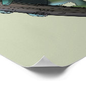 Cute Jackson's Chameleon Poster (Hoek)