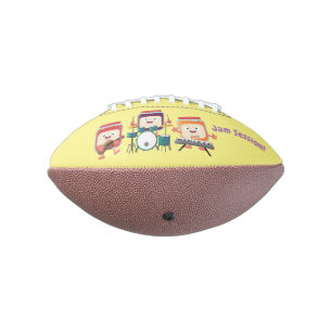 Cute jam Session cartoon Musician humor American Football