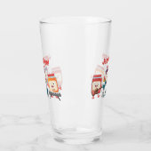 Cute jam Session cartoon Musician humor Glas (Links)
