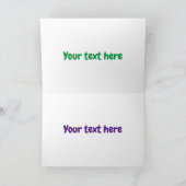 Cute jam Session cartoon Musician humor Kaart (Binnen)