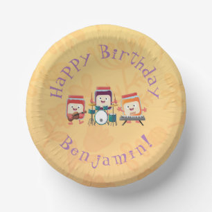 Cute jam Session cartoon Musician humor Papieren Kommen