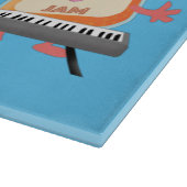 Cute jam Session cartoon Musician humor Snijplank (Hoek)