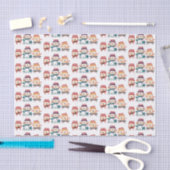 Cute jam Session cartoon Musician humor Tissuepapier (Craft)
