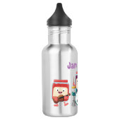 Cute jam Session cartoon Musician humor Waterfles (Links)