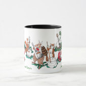 Cute Jammin' Banjo's Whimsical Wildlife Mok (Midden)