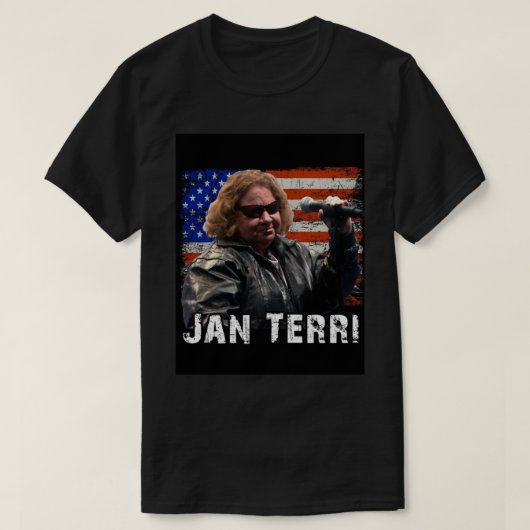 Cute Jan Terri T-shirt (Design voorkant)