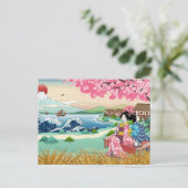 Cute Japan Briefkaart (Staand voorkant)