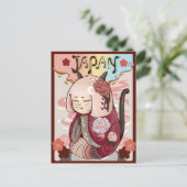 Cute Japan Briefkaart (Staand voorkant)