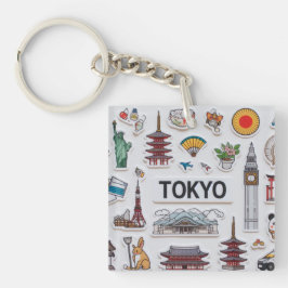 Cute Japan Icons: Sticker Pack Adventure Sleutelhanger