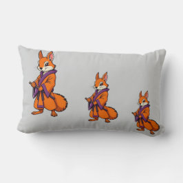 Cute Japanese Samurai Squirrel Kussen