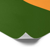 Cute Japans Kokeshi-popoliemenzaal Poster (Hoek)