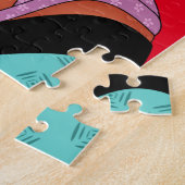 Cute Japanse Geisha Legpuzzel (Zijkant)