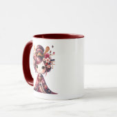 Cute Japanse Geisha Mok (Voorkant links)