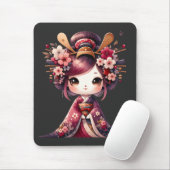 Cute Japanse Geisha Muismat (Met muis)