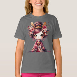 Cute Japanse Geisha T-shirt
