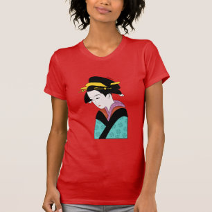 Cute Japanse Geisha T-shirt