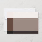 Cute Japanse kranen RSVP-kaart Kaart (Achterkant)