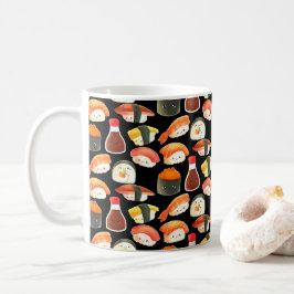 Cute Japanse Sushi Koffiemok