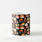 Cute Japanse Sushi Koffiemok (Center)