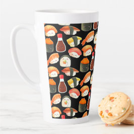 Cute Japanse Sushi Latte Mok