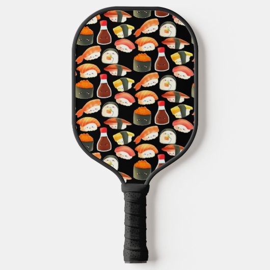 Cute Japanse Sushi Pickleball Paddle (Voorkant)