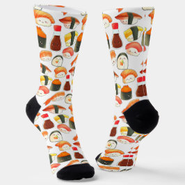 Cute Japanse Sushi Sokken