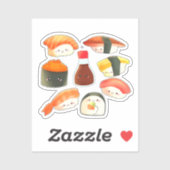 Cute Japanse Sushi Sticker (Vel)