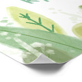 Cute jarig welkomstwoord op feestelijk pet poster (Hoek)