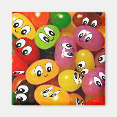 Cute Jelly Bean Magneet (Voorkant)