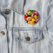 Cute Jelly Bean Ronde Button 5,7 Cm (In situ)