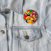Cute Jelly Bean Ronde Button 5,7 Cm (In situ)