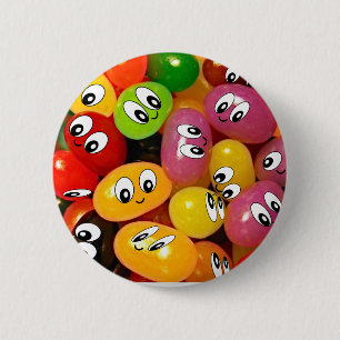 Cute Jelly Bean Ronde Button 5,7 Cm