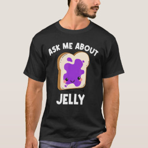 Cute Jelly voor vrouwen die op grote schaal in San T-shirt