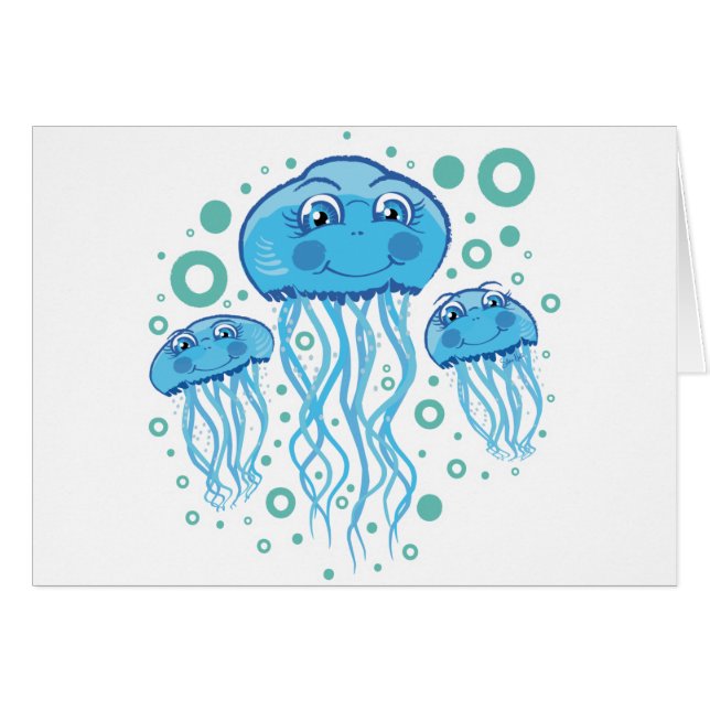 Cute Jellyfish (Voorkant Horizontaal)