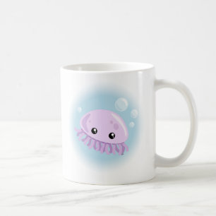 Cute Jellyfish Coffee Mok