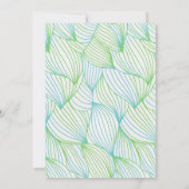 Cute Jellyfish Under the Sea Kids Birthday Kaart (Achterkant)