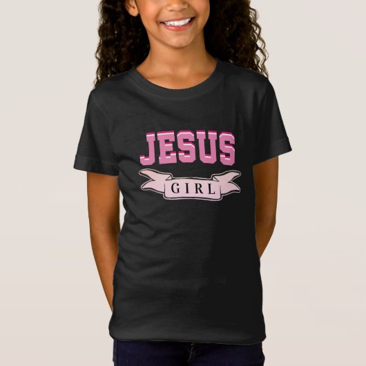 Cute Jesus Girl T-shirt (Voorkant)