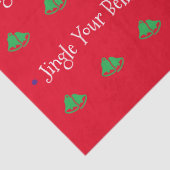 Cute Jingle Your Bells Tissuepapier (Detail)