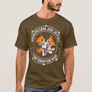 Cute Jiu Jitsu Foes Boys GirlsBrazililian Jiu Jits T-shirt