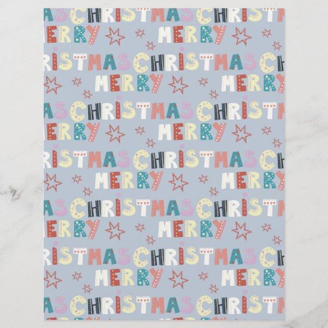 Cute Jolly-kerstgeschraapboek (Voorkant)