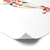 Cute Juggling Circus Clown Carnival Nursery Poster (Hoek)