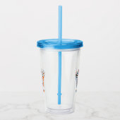 Cute Jump for joy quote grappig Acryl Drinkbeker (Rechts)