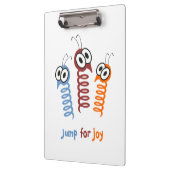 Cute Jump for joy quote grappig Klembord (Links)