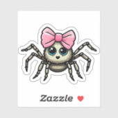 Cute Jumping Spider Sticker (Vel)