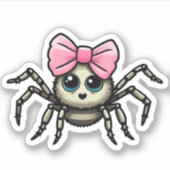 Cute Jumping Spider Sticker (Voorkant)